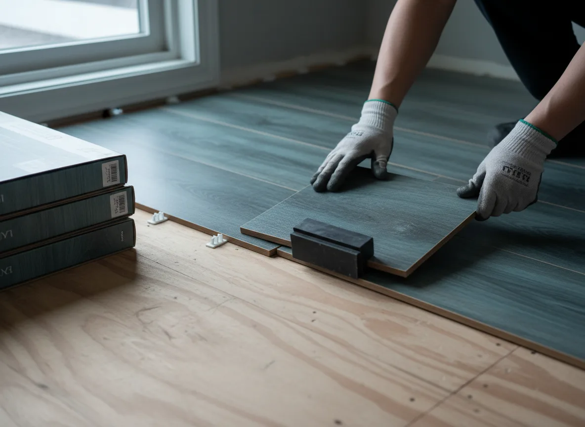 Luxury Vinyl Plank Installation company in Lookeba, OK